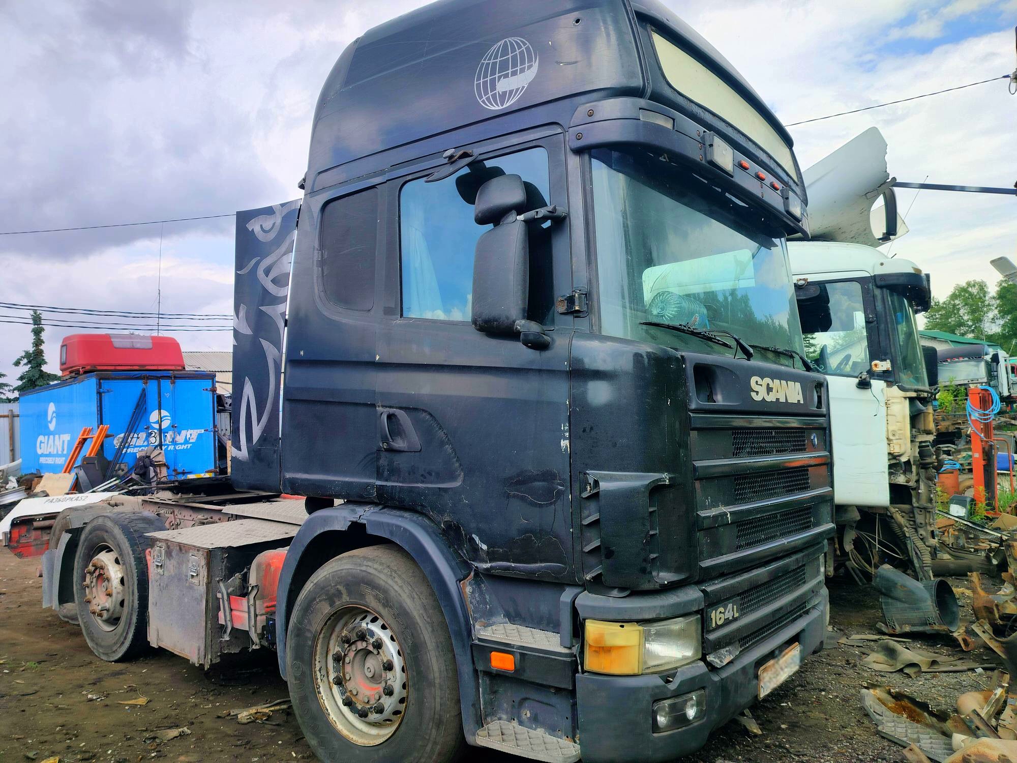 Кабина высокая topline Scania 4 серии